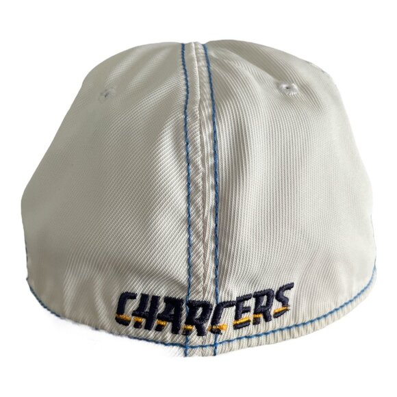 Reebok NFL San Diego Chargers Hat – White Blue Stitching – Lightning Bolt Logo – - Picture 3 of 10